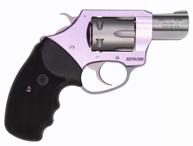 CHARTER ARMS LAVENDER LADY .22 LR ALUMINUM 8 SHOT 2IN FIXED STANDARD LAVENDER STAINLESS STEEL 52240 - Win Repeating Arms Promotion